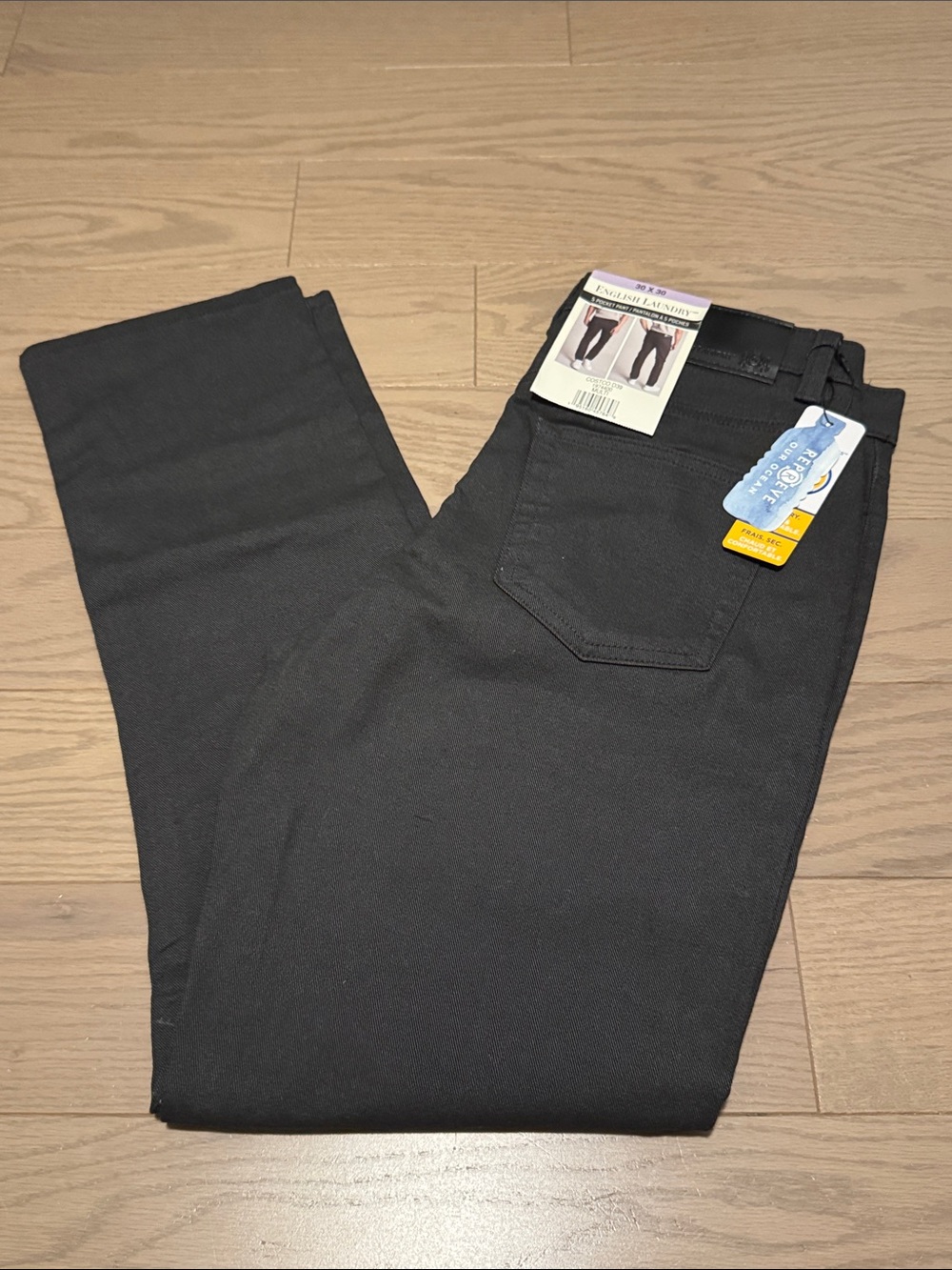 Men’s English Laundry Dark Grey Straight leg Jeans